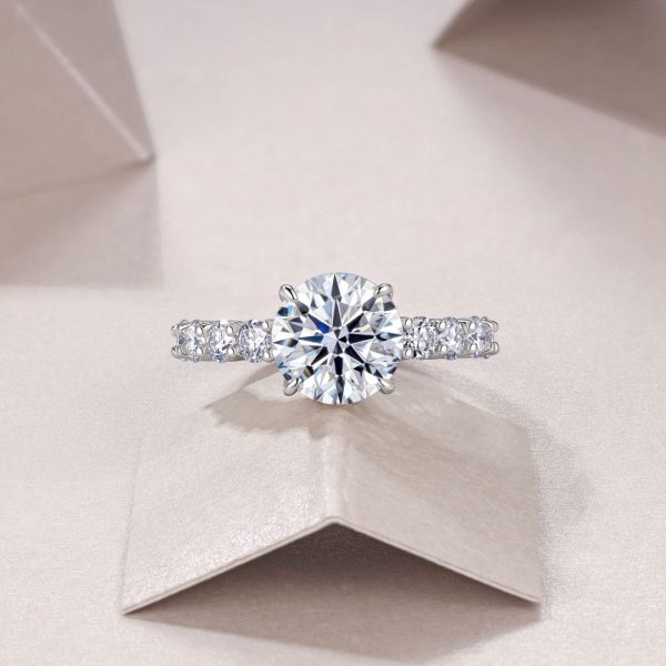 Best 925 Silver Moissanite Wedding Ring - Cristiera - Image 2