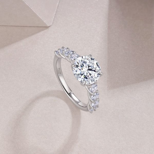 Best 925 Silver Moissanite Wedding Ring - Cristiera - Image 6