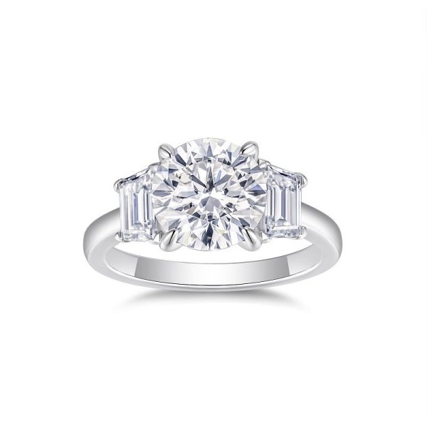 1 Carat Moissanite Diamond Engagement Rings - Cristiera - Image 6