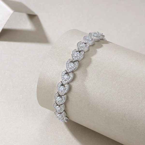 Moissanite Charm Bracelets For Women - Cristiera - Image 5