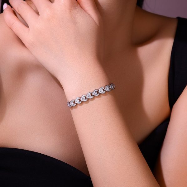 Moissanite Charm Bracelets For Women - Cristiera - Image 6