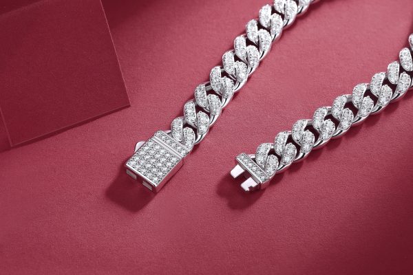 Moissanite Silver Chains And Bracelets - Cristiera - Image 6