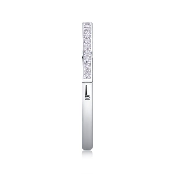 Women Silver Moissanite Tennis Bracelet - Cristiera - Image 8